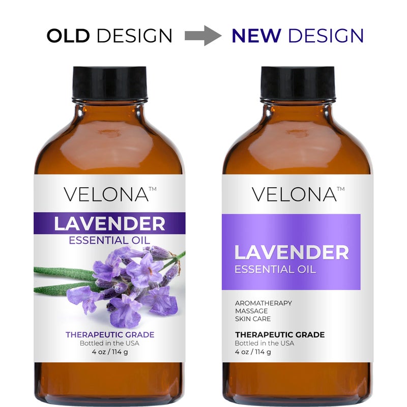 velona Lavender Essential Oil 4 Fl Oz | Therapeutic Grade | for Aromatherapy Diffuser, Massage, Skincare, Haircare, Soapmaking - Image 2