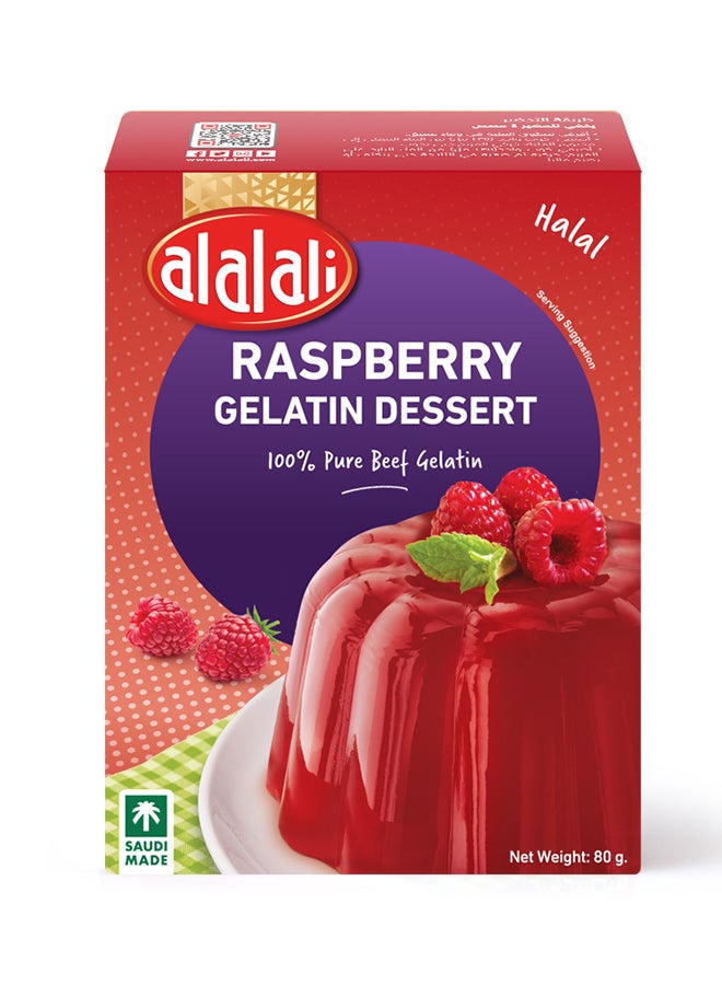 Al Alali Alali Gelatin Dessert- Raspberry (80G) - Image 1