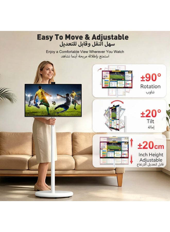 VLH H01-J 27-inch Full HD Portable Smart TV with Android 15 - Image 5