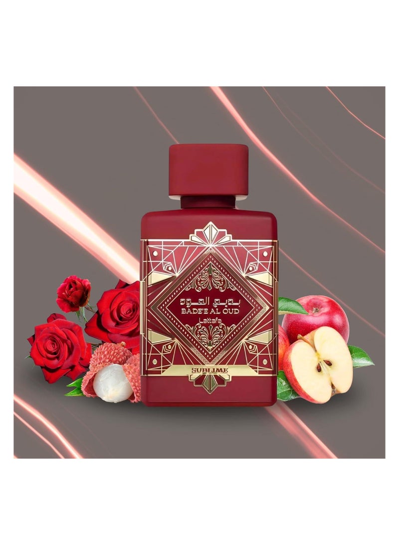 لطافة بديع العود سبلايم أو دي بارفان للجنسين 100 مل - Image 2