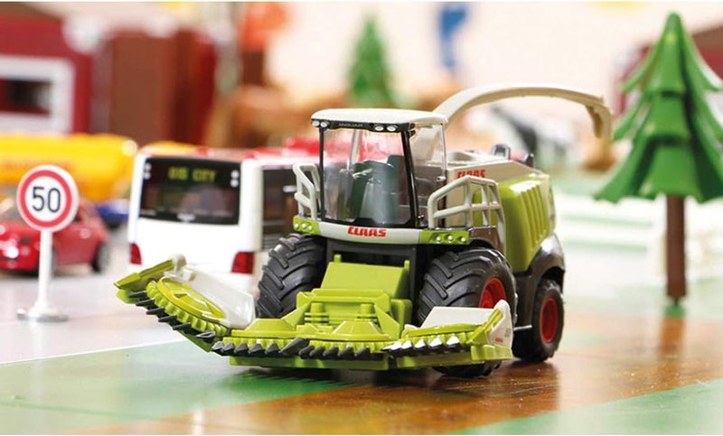 Siku 1993, Claas Forage Harvester, 1:50, Metal/Plastic, Green, Folding and Removable Harvester - Image 2