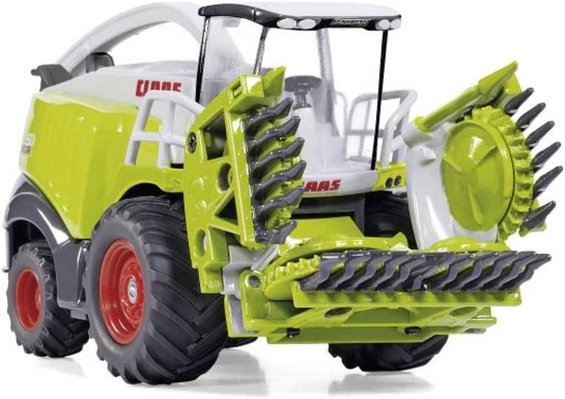 Siku 1993, Claas Forage Harvester, 1:50, Metal/Plastic, Green, Folding and Removable Harvester - Image 1