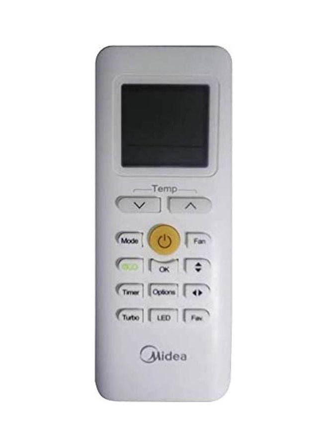 NIBEMINENT Remote Control For Media Split Aircondition 15.3 x 8.1 2.5cm White