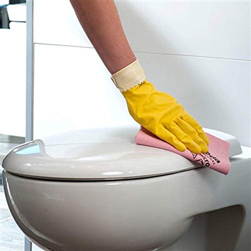 Vileda فيلدا بروفيشونال | قماش ميكروفايبر PVA أحمر | شاموي تنظيف متعدد الاستخدامات | منشفة شاموا صناعية | مواد ناعمة وامتصاصية | عبوة 5 قطع - Image 5