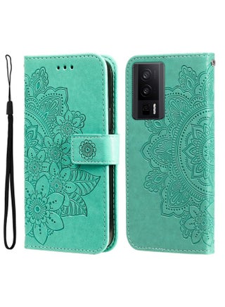 Case Cover For Xiaomi Redmi K60/K60 Pro 7-petal Flowers Embossing Leather Phone Case Green - pzsku/Z4A3B7A943953569C342EZ/45/_/1711235468/1ea1f802-c31c-4bfc-9b44-6927e0b89dc9