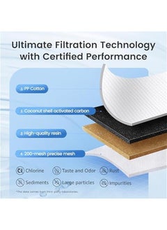 Arabest NSF Certified Replacement Water Filter for Brita® Pitchers and Dispensers, Compatible with Brita® Classic OB03, Mavea® 107007, 35557, Pack of 3  - Image 4
