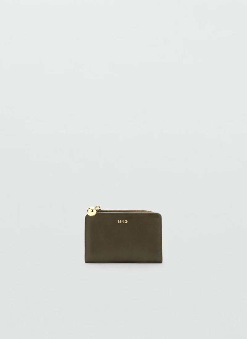 MANGO Mini-bead small purse
