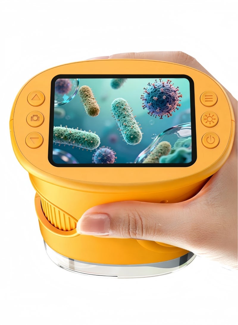 1000X Handheld Digital Microscope for Kids, Pocket Microscope with 2.0" IPS Screen – STEM Toys Birthday Gifts for Girls Boys, Portable Science Kits for Ages 3-12 - Image 1