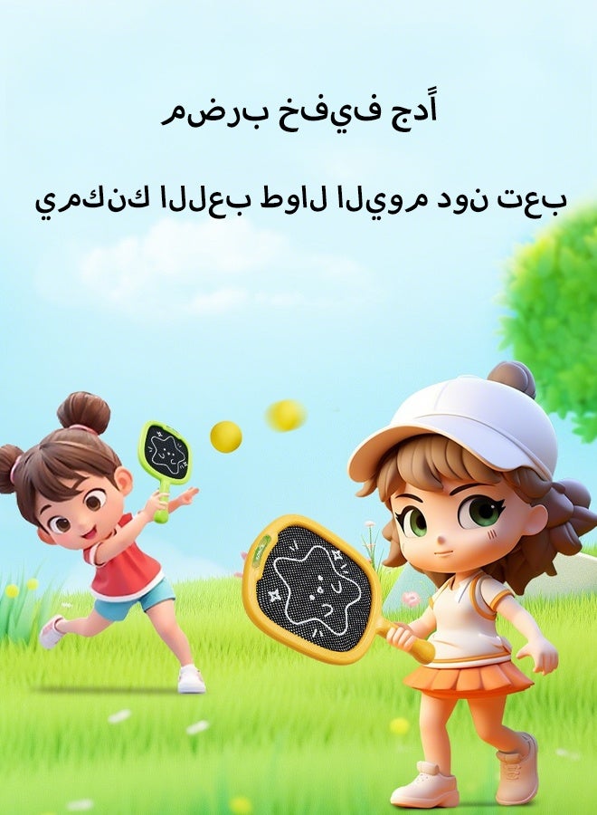 BEBEGO children's elastic racket - indoor and outdoor sports toys, tennis and badminton training set, baby educational toys for 2 3 4 5 6 7 year old kids - Image 4