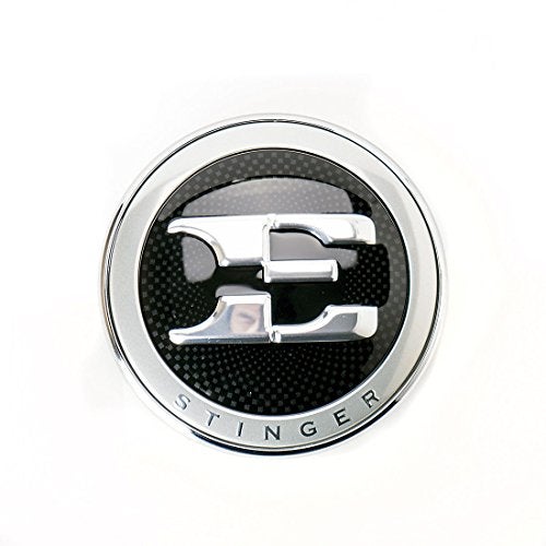 Kia Genuine OEM Front & Rear Emblem/19 Center Wheel Cap Set (Total 6 pcs) for Stinger 17~18 - Image 2