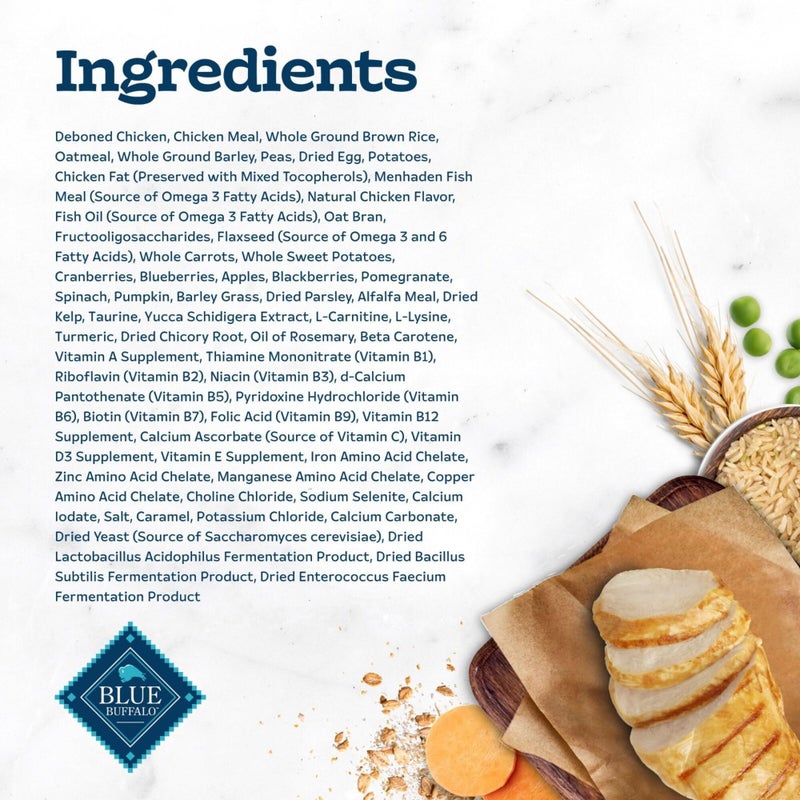 Blue Buffalo Tastefuls Adult Dry Cat Food Sensitive Stomach Formula, Made in the USA with Natural Ingredients, Chicken Recipe, 7-lb. Bag - Image 5