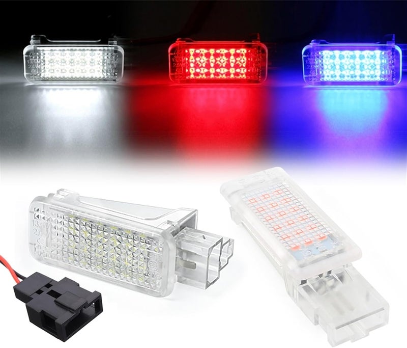 QASULER LED Footwell Lights - Charm Blue - Image 2