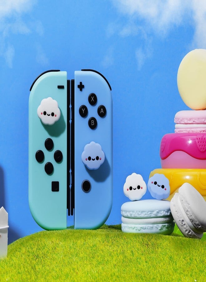JINGDU Halloween Thumb Grip Caps for Nintendo Switch Joy-Con, Cute Silicone Joystick Cap Covers Accessories Compatible with Nintendo Switch/OLED/Lite Joycon, 4PCS Skull - Image 5