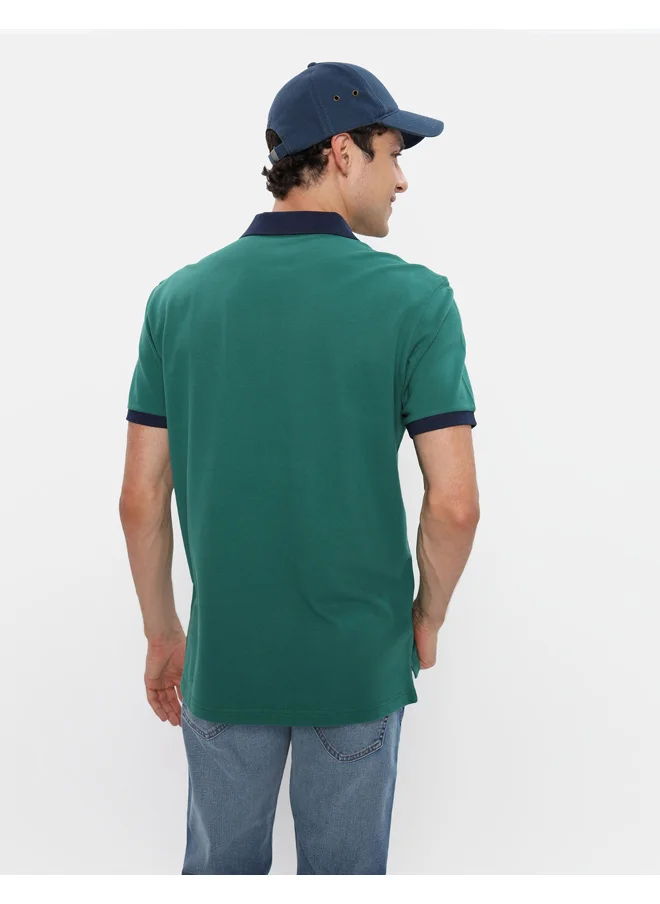 امريكان ايجل AE Pique Polo Shirt