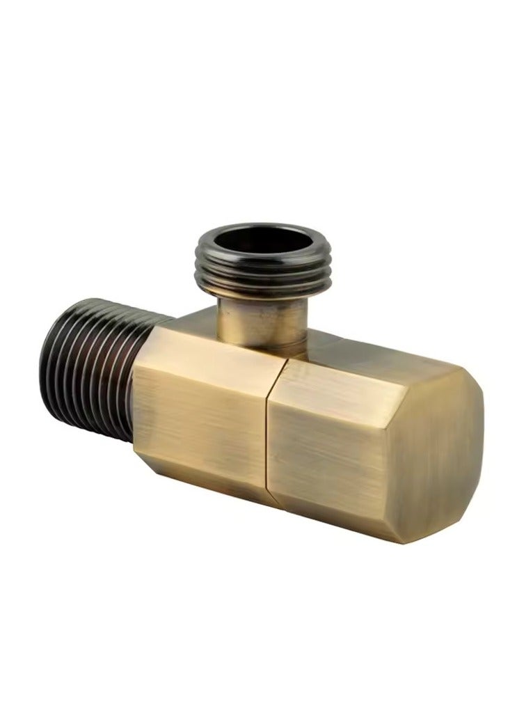 "Brass Corner Valve | Versatile Angle Valve for Bathroom, Toilet, Sink, and Kitchen" - Image 1