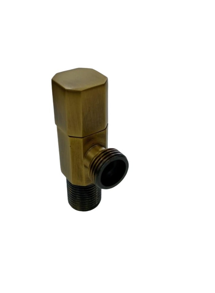 "Brass Corner Valve | Versatile Angle Valve for Bathroom, Toilet, Sink, and Kitchen" - Image 3