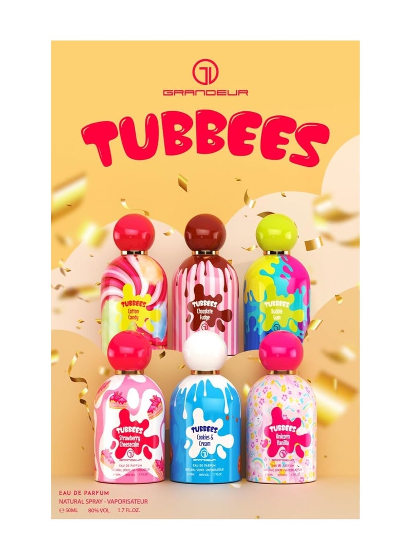 Grandeur Tubbees Perfume 50ML - Unicorn Vanilla  Unisex Kid-Friendly Gourmand-Inspired Fragrance - Image 4