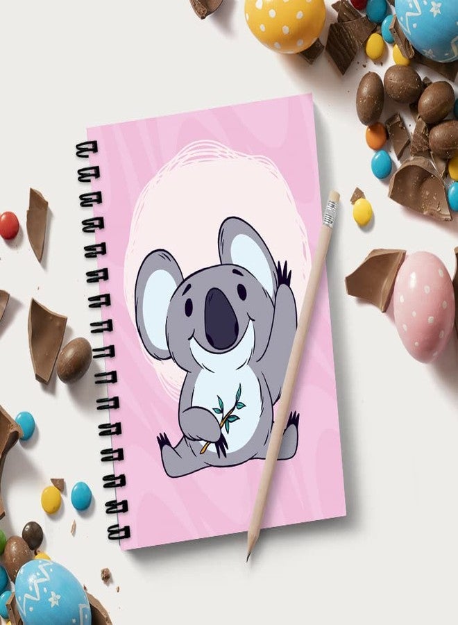 VPRINT QUALITY (Koala) Themed Notebook With Unruled Pages Unruled Diary For Personal Notes Unruled Notepad With Premium Paper Quality Blank Memo Book For Writing Eco-friendly Sketchbook For Travel Sketching - 100 GSM - 160 Pages - (Size A5) - Image 2