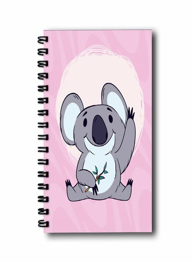 VPRINT QUALITY (Koala) Themed Notebook With Unruled Pages Unruled Diary For Personal Notes Unruled Notepad With Premium Paper Quality Blank Memo Book For Writing Eco-friendly Sketchbook For Travel Sketching - 100 GSM - 160 Pages - (Size A5) - Image 1