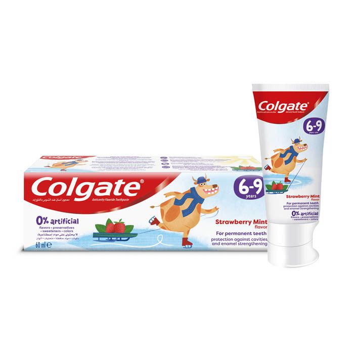 Colgate Toothpaste 6-9 Kids Strawberry Mint Flavor 60ml