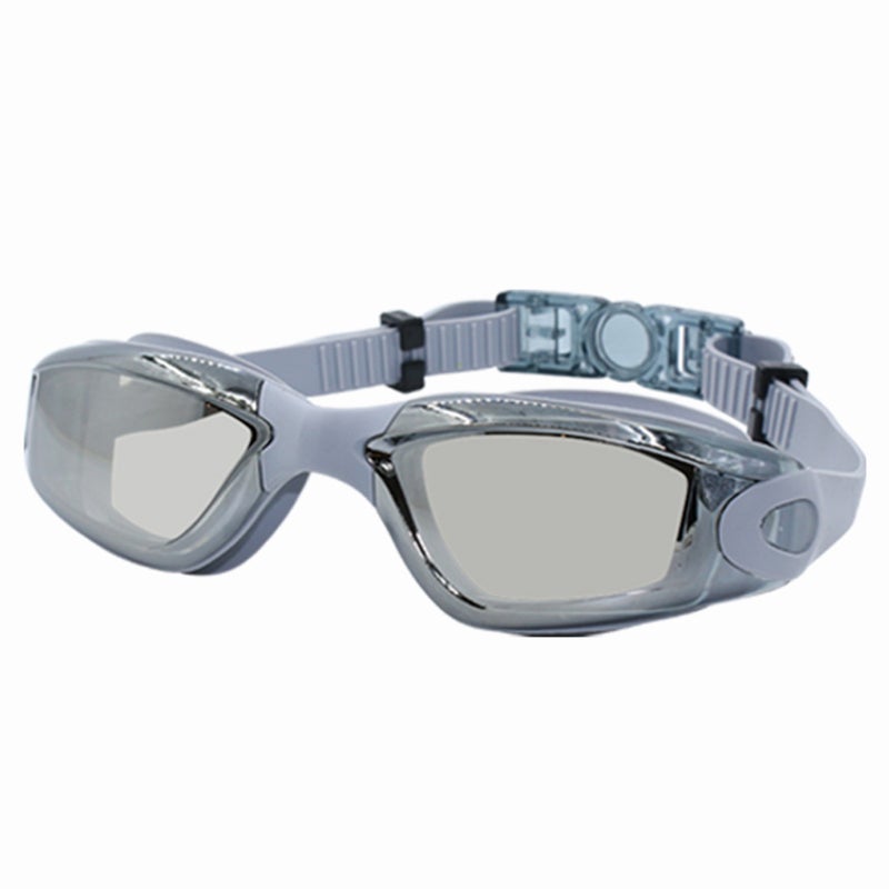 ETG Professional HD Anti-Fog Electroplated Swim Set (Goggles + Cap + Nose Clip + Earplugs) - Image 2