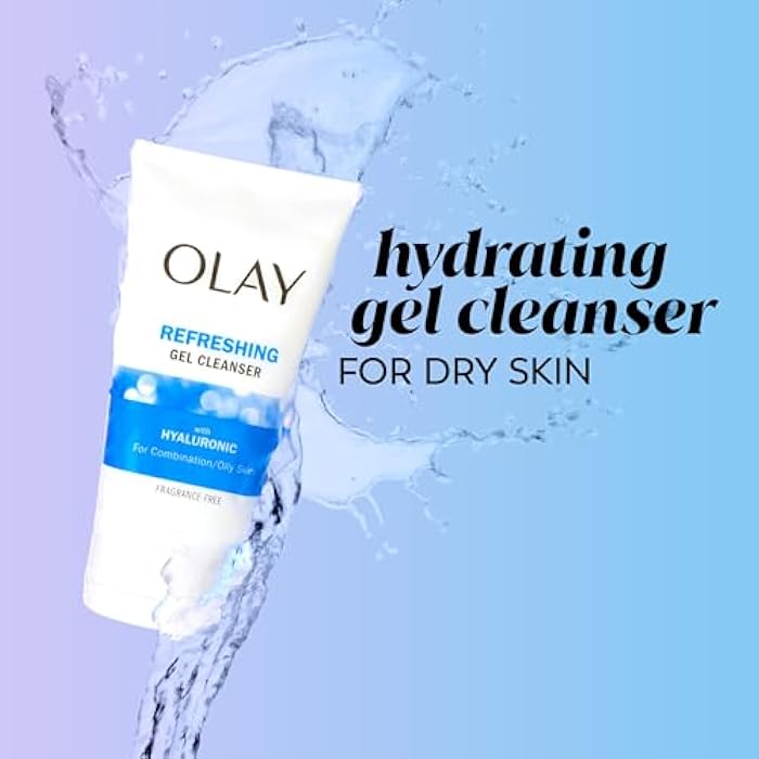 Olay Regenerist Hyaluronic + Peptide 24 Face Wash, Fragrance-Free, 5.0 o - Image 3