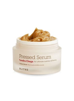 Blithe Lithe Pressed Serum Tundra Chaga Skin Tightening Serum Face Cream With Korean Mushroom For Lifting Skin Firming & Ultimate Nutrition 1.68Oz  - Image 1