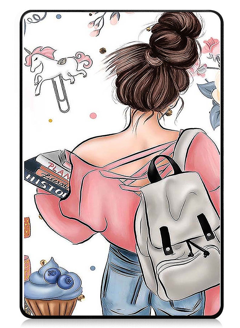 Theodor Protective Flip Case For Xiaomi Pad 7 & Xiaomi Pad 7 Pro With Trifold Stand Auto Wake Sleep Shockproof Cover - School Girl - Image 1