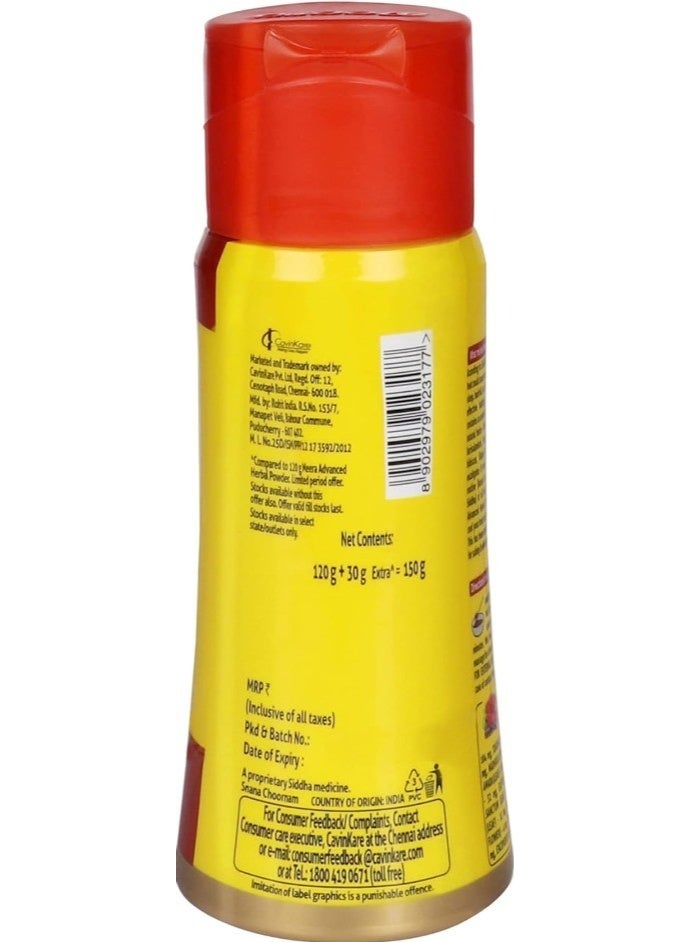 Meera Advanced Herbal Hair Wash Powder 150g | Natural Herbal Hair Cleanser | Nourishes & Strengthens Hair - Image 3