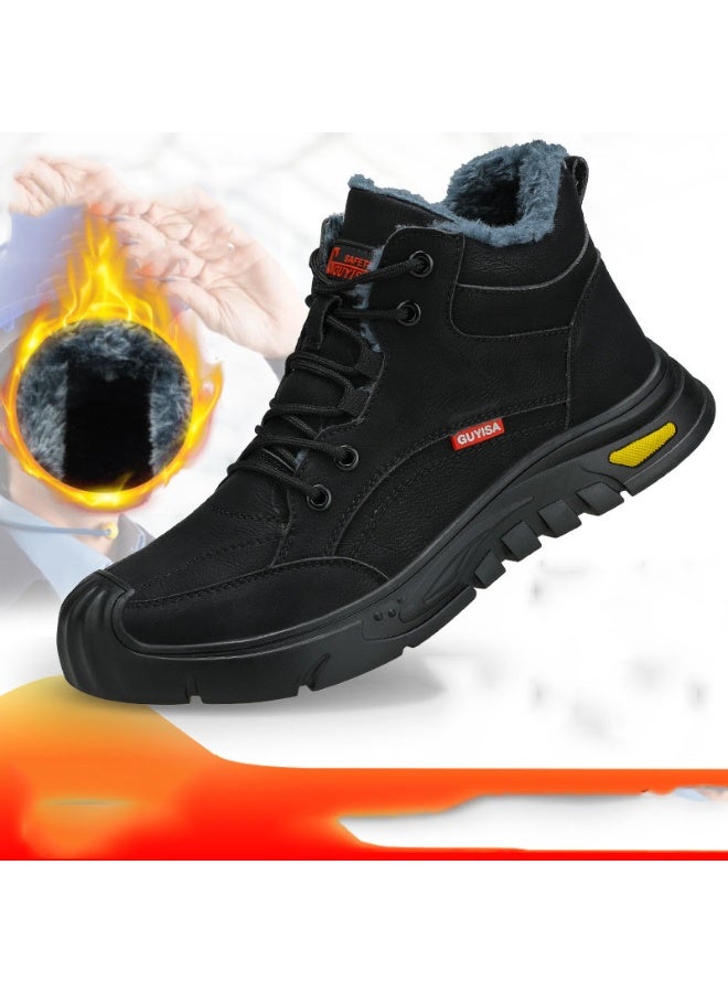 GUYISA Waterproof Work Boots Safety Steel Toe Shoes Men Lightweight Work Sneakers Safety Shoes Men Protective Boots Steel Toe Shoes - Image 1