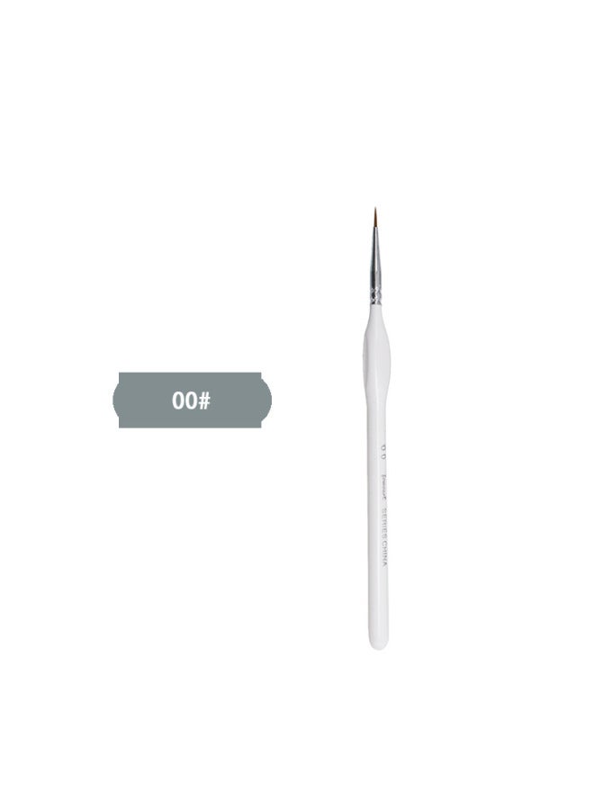 Nine Extremely Three-sided Drawing Pen Watercolor Gouache Brushwork Outline Tracing Pen Drawing Surface-drawing Photo Pen Extra Traditional Chinese Painting Hand-painted - Image 1