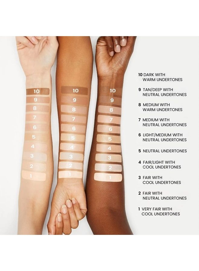 JOAH Perfect Complexion Under Eye Concealer and Serum, Korean Makeup, Hydrating Under Eye Serum Concealer Stick for Dark Circles and Puffiness, Peptide Serum with Medium Coverage - Image 3