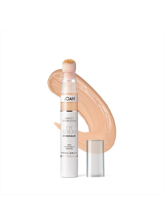 JOAH Perfect Complexion Under Eye Concealer and Serum, Korean Makeup, Hydrating Under Eye Serum Concealer Stick for Dark Circles and Puffiness, Peptide Serum with Medium Coverage - Image 1