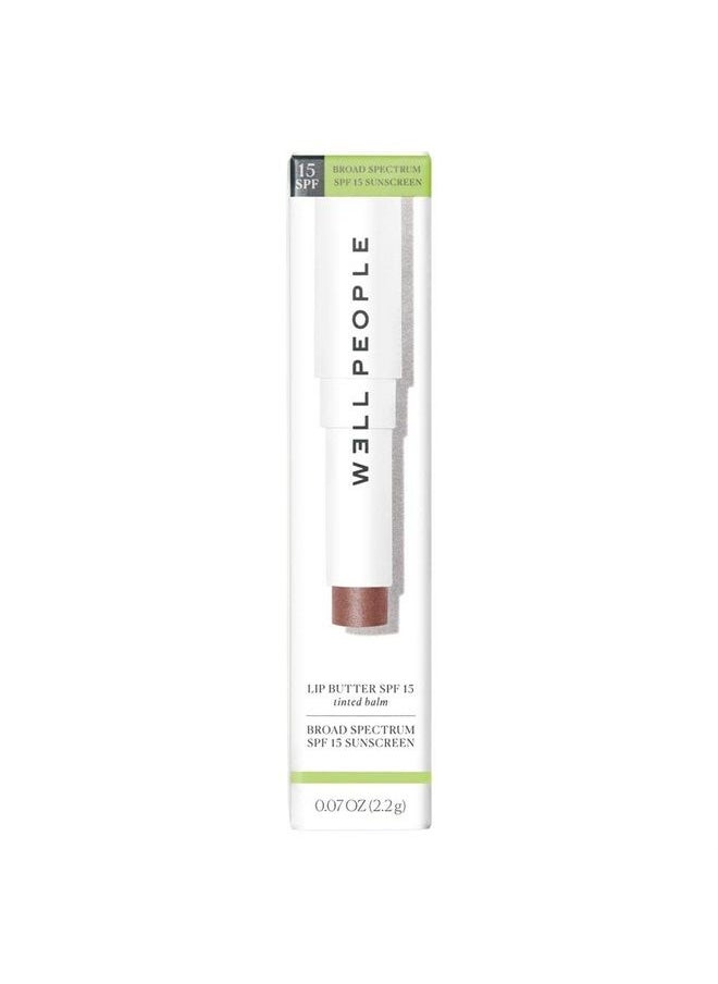 W3LL PEOPLE WELL PEOPLE - Lip Butter SPF 15 Tinted Lip Balm | Plant-Based, Cruelty-Free Clean Beauty (Afterglow, 0.07 oz | 2.2 g)  - Image 3