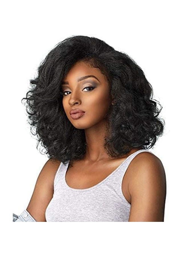 Sensationnel تجعيدات الشعر Kinks & CO جميع أنواع التجعيدات من 3B-4C شعر مستعار منسوج بشكل فوري بنصف نصف شعر مستعار - IW TOP LADY (1B [أسود فاتح]) - Image 2