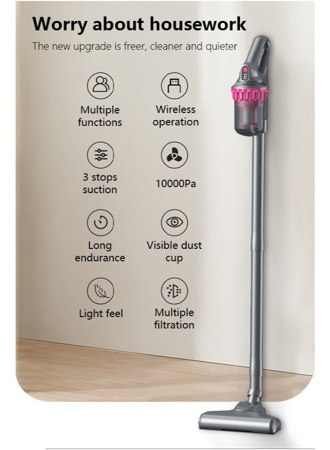 أوكيوز مكنسة كهربائية متعددة الأغراض 2 في 1 للسجاد والأرضيات الصلبة والسلالم - Image 5