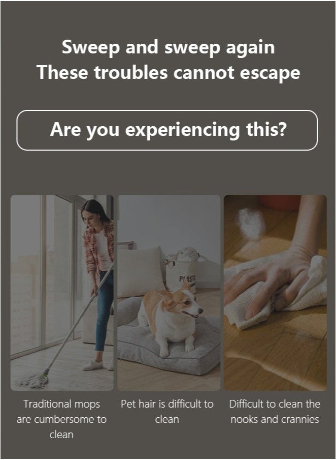 أوكيوز مكنسة كهربائية متعددة الأغراض 2 في 1 للسجاد والأرضيات الصلبة والسلالم - Image 4