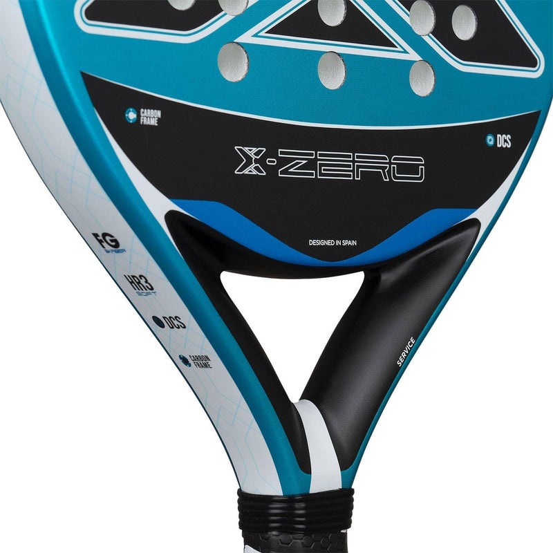 NOX X-Zero 2026 Padel Racket – 4” Grip, Round Shape, Soft Touch Control for Beginners- Blue - Image 4