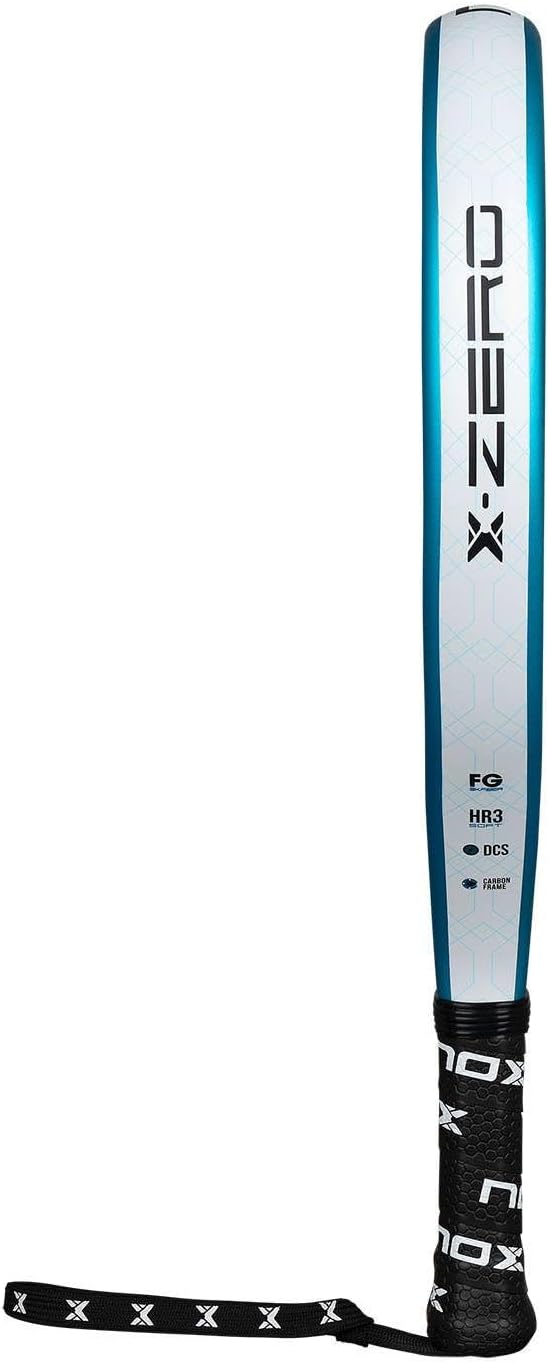 NOX X-Zero 2026 Padel Racket – 4” Grip, Round Shape, Soft Touch Control for Beginners- Blue - Image 2