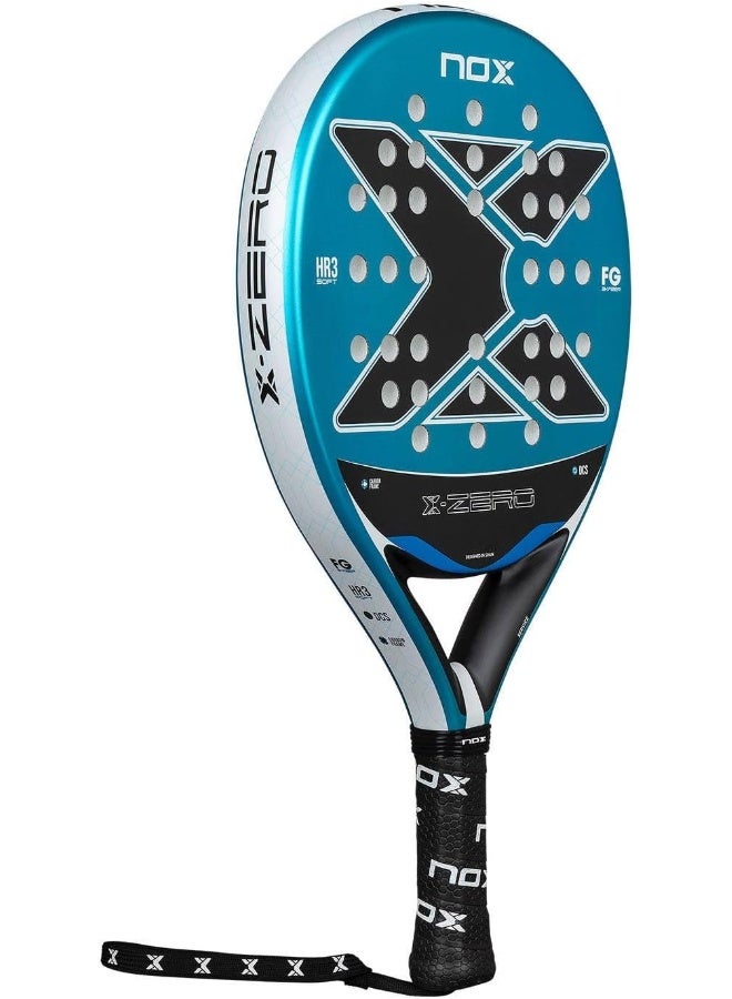 NOX X-Zero 2026 Padel Racket – 4” Grip, Round Shape, Soft Touch Control For Beginners- Blue | Sports & Fitness Equipment | Durable Design for Training, Recreation & Everyday Use - Image 5