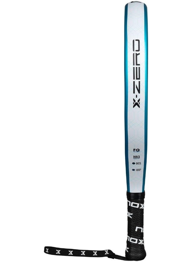NOX X-Zero 2026 Padel Racket – 4” Grip, Round Shape, Soft Touch Control for Beginners- Blue - Image 3