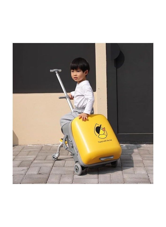 BLOOMING TIME Kids Carry-On Luggage with Wheels,Satisfying Your Child's Playfulness, Convenient For Traveling, Excursions, Homecoming - Image 2