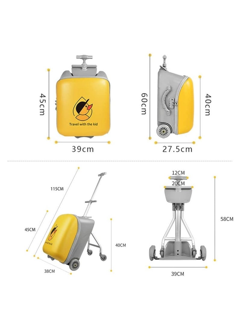 Kids Carry-On Luggage with Wheels,Satisfying Your Child's Playfulness, Convenient For Traveling, Excursions, Homecoming - pzsku/Z4A3D2FD6EEAD1E24B26DZ/45/_/1719572982/ef0fe6df-adb2-4265-9661-ad1ac0c55cf9