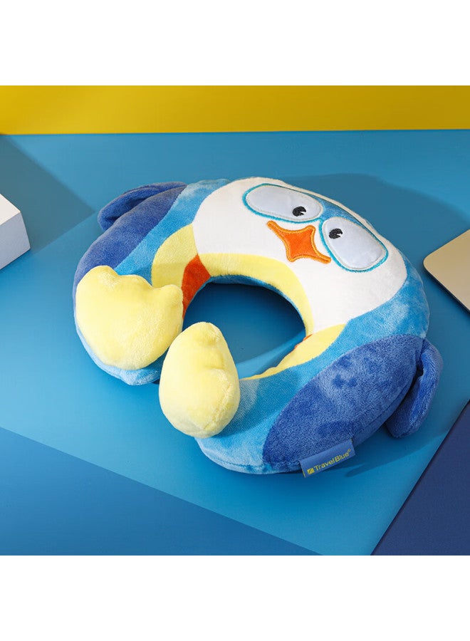 Travel Blue Travel Blue Cute Children's Multifunctional U-shaped Neck Pillow, Cartoon Plush Toy, Cervical Pillow, Car Headrest, Airplane Travel Pillow  - Image 4