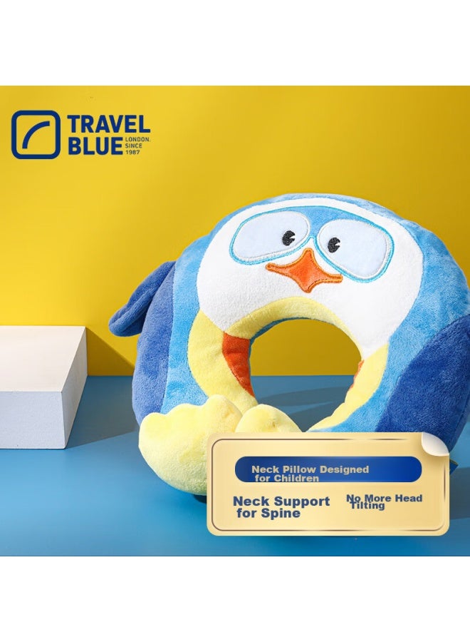 Travel Blue Travel Blue Cute Children's Multifunctional U-shaped Neck Pillow, Cartoon Plush Toy, Cervical Pillow, Car Headrest, Airplane Travel Pillow  - Image 1