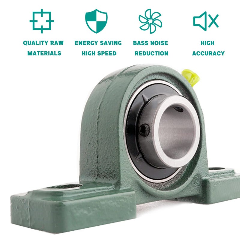 DEEPDREAM 6pcs UCP204-12 Pillow Block Bearing 3/4 inch Bore Mounted Pillow Block Bearings Chrome Steel Bearings with 3/4" Bore, Self Alignment - Image 5