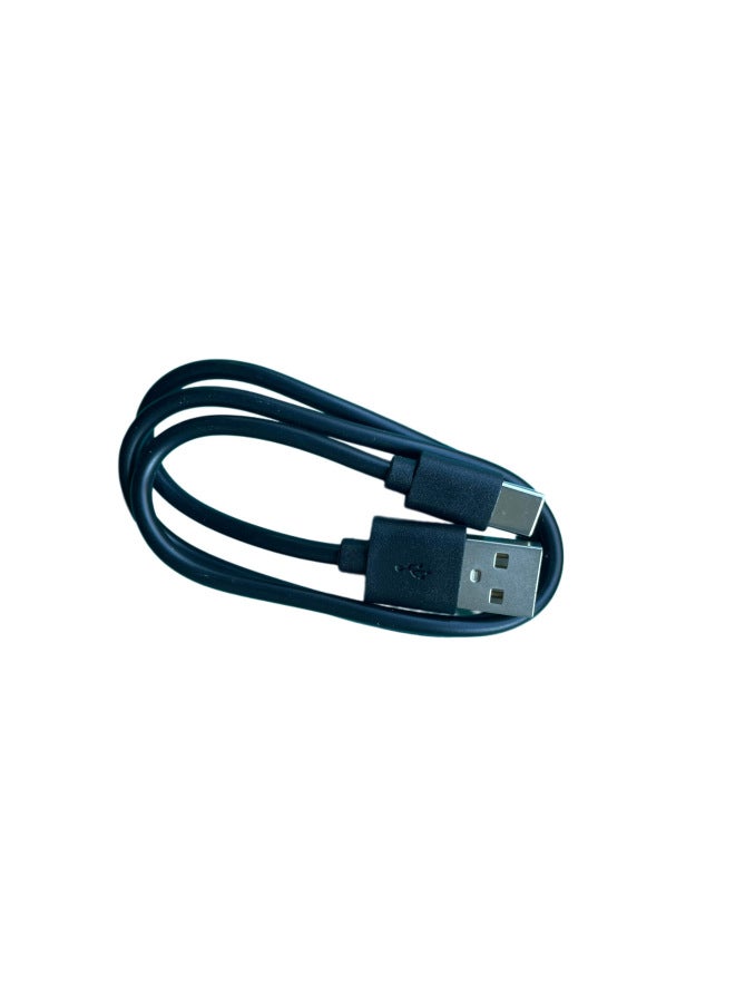 Loquat Type-c Charging Cable 2A Fast Charging Environmental Protection Small Fan Wireless Charging Headset Pvc With Machine Power Cord-Color:White-Model:Type-c Charging Cable 50cm  - Image 5