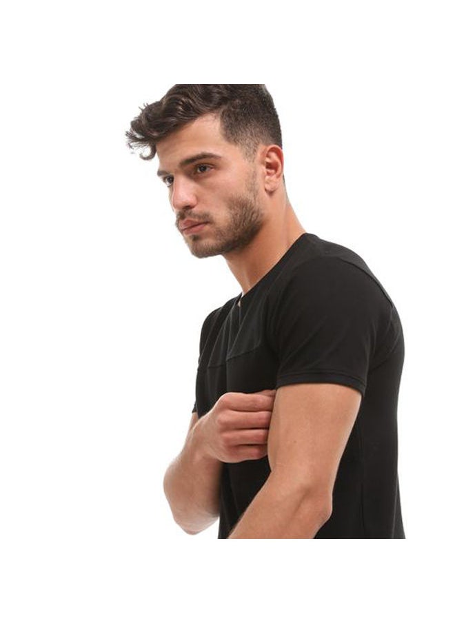 IZOR - Crew Neck Short Sleeves Casual Tee - Image 1