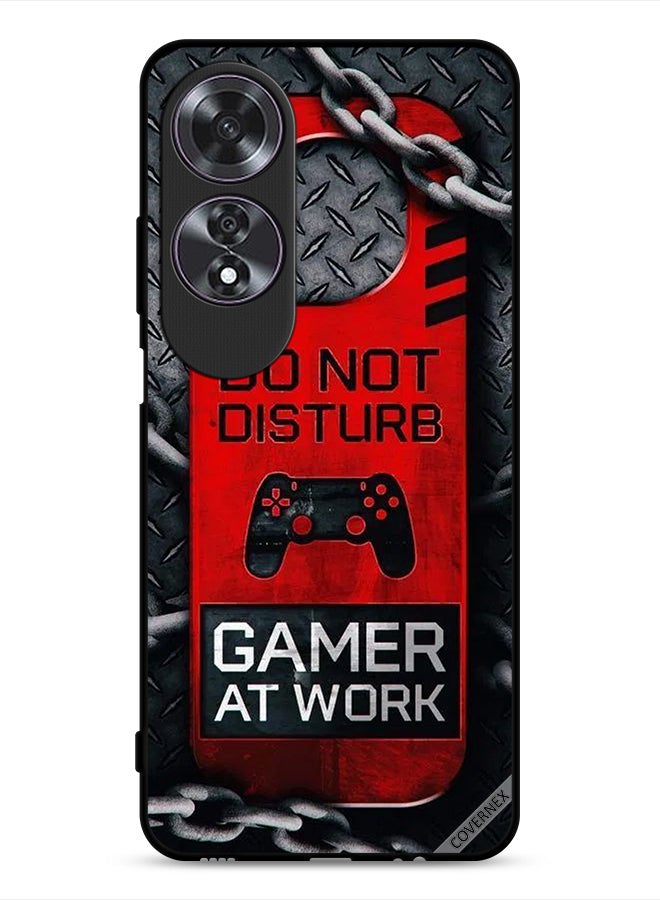 Covernex Oppo A60 Protective Case Cover Gamer At Work Wallpaper - Image 1