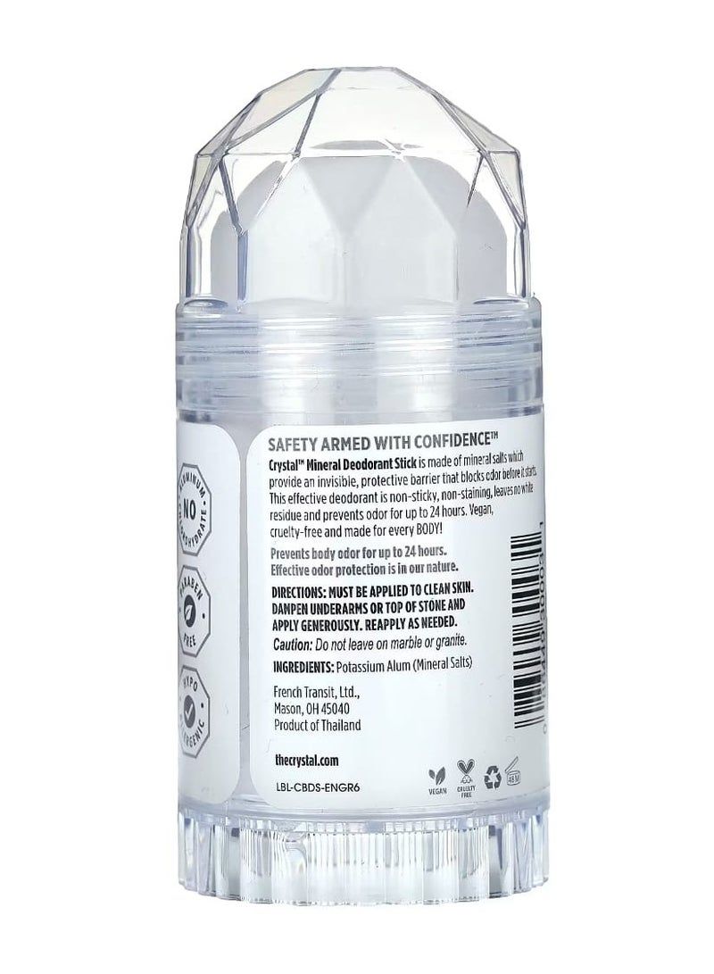 CRYSTAL Mineral Deodorant Stick Unscented 4.25 oz (120 g) - Image 2